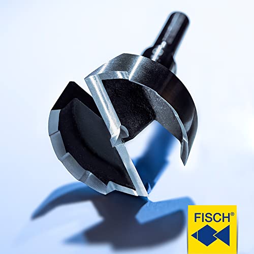 Black Shark Pro Forstnerbohrer Ø 15 mm, Länge 88 mm, Schaft 8 mm mit 3 Flächen - Image 3
