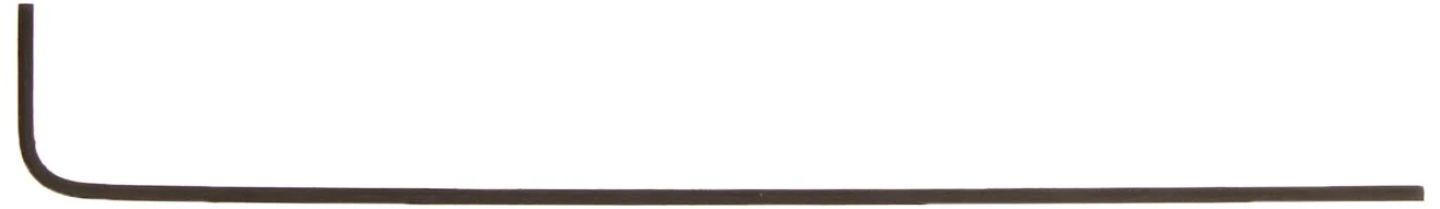 Bondhus .035" Hex Tip Key L-Wrench with ProGuard Finish, Tagged and Barcoded, Long Arm - 15901