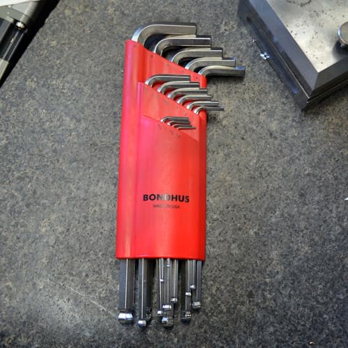 Bondhus - 24512 17095 Set of 15 Balldriver L-wrenches w/BriteGuard,sizes 1.27-10mm - Image 6