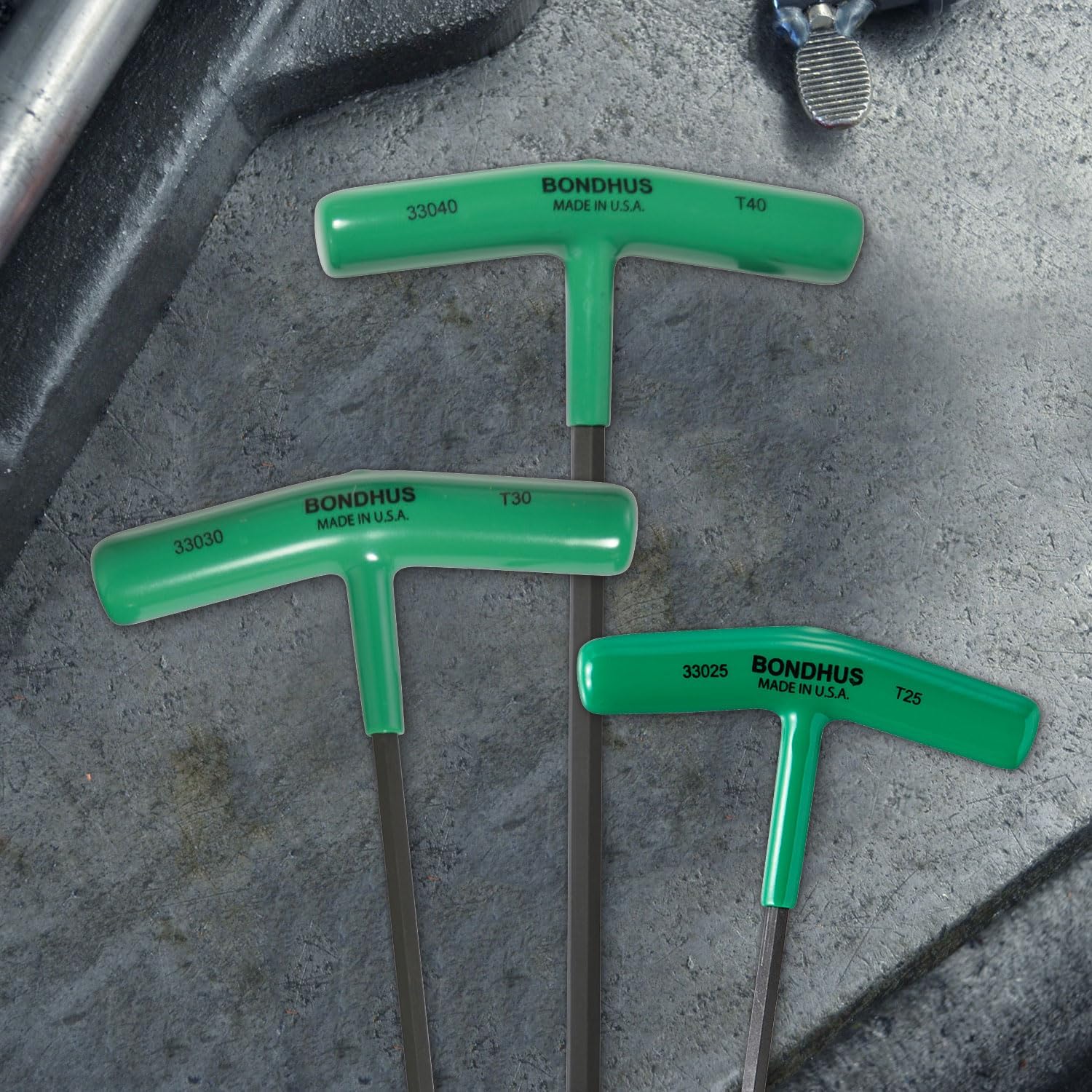 Bondhus 33034 Set of 8 Star T-handles, Graduated Lengths, Sizes T9-T40 - Image 6