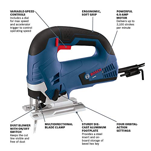 Bosch 120-Volt Top-Handle Jigsaw Kit - Image 5