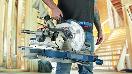 Bosch PROFACTOR 18V Surgeon 10in Dual Bevel Slide Miter Saw Kit - Image 11