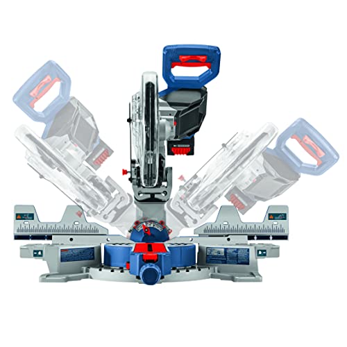 Bosch PROFACTOR 18V Surgeon 10in Dual Bevel Slide Miter Saw Kit - Image 5