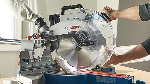 Bosch PROFACTOR 18V Surgeon 12in Dual Bevel Slide Miter Saw Kit with (1) CORE18V 8.0 Ah PROFACTOR Performance Battery - Image 11