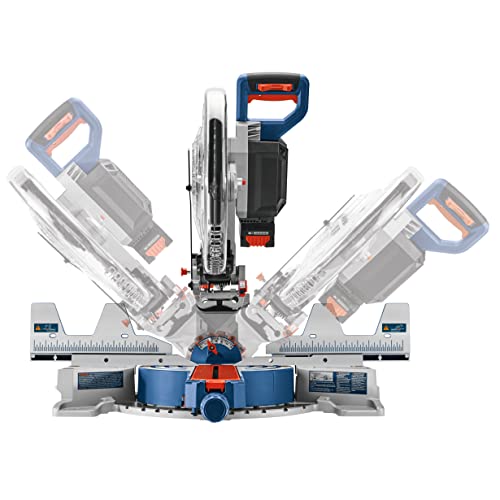 Bosch PROFACTOR 18V Surgeon 12in Dual Bevel Slide Miter Saw Kit with (1) CORE18V 8.0 Ah PROFACTOR Performance Battery - Image 5