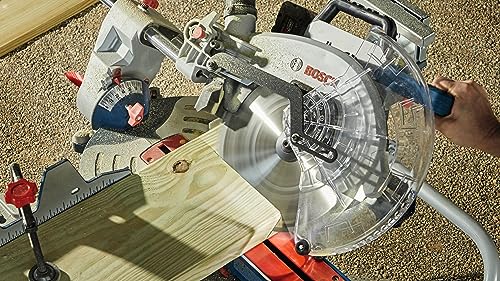 Bosch PROFACTOR 18V Surgeon 12in Dual Bevel Slide Miter Saw Kit with (1) CORE18V 8.0 Ah PROFACTOR Performance Battery - Image 9
