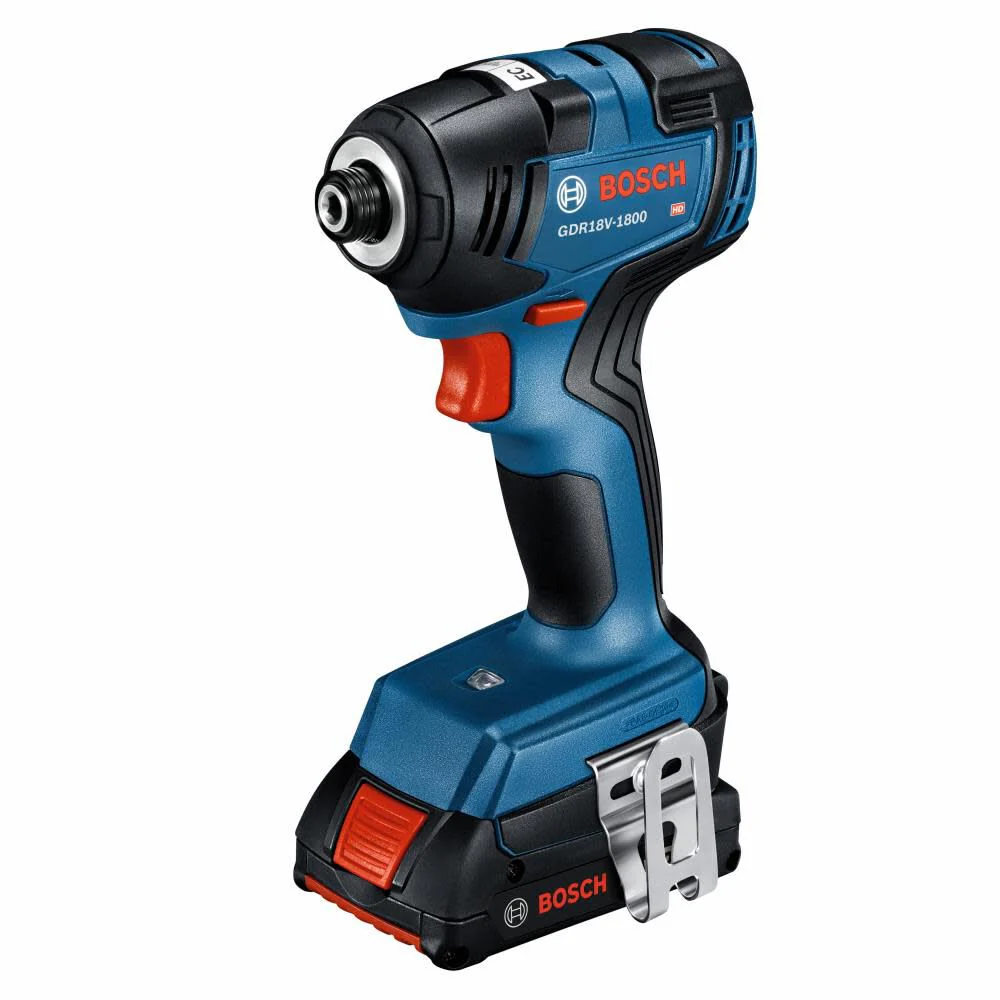 Bosch 18V Brushless 1/4 In. Hex Impact Driver Kit with 2Ah Standard Power Battery - Image 4