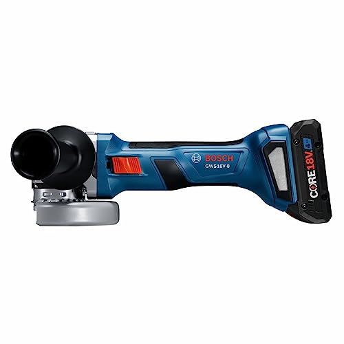 Bosch 18V Brushless 4-1/2 In. Angle Grinder with Slide Switch (Bare Tool) - Image 2