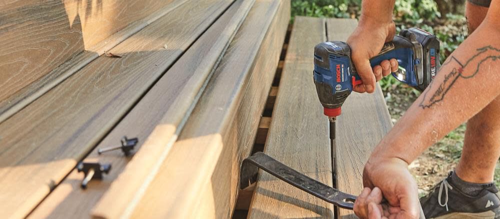 BOSCH 18V Freak 1/4 In. & 1/2 In. Impact Driver Kit - Image 8