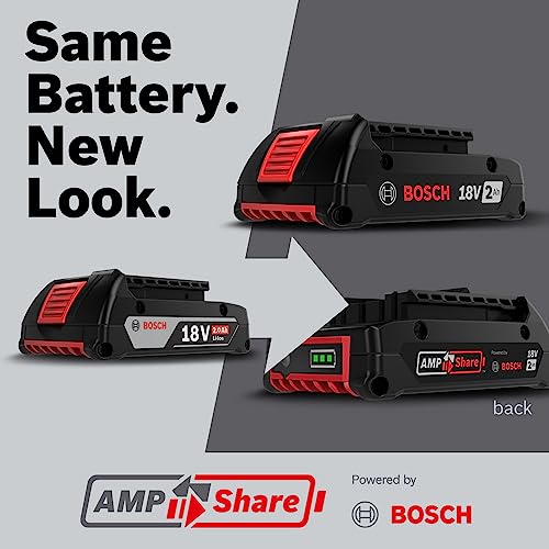 Bosch (BAT612) 18V Lithium-Ion 2 Ah Standard Power Battery - Image 7