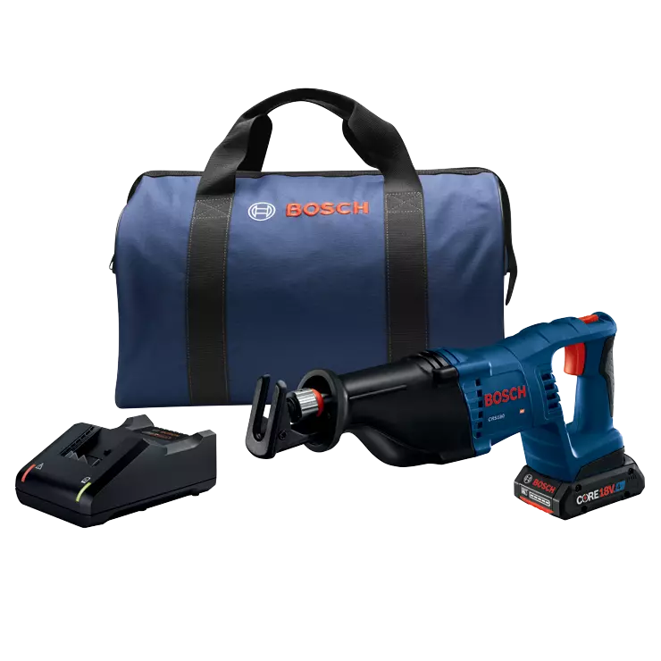 BOSCH CORE 18V 1-1/8 In. D-Handle Reciprocating Saw Kit