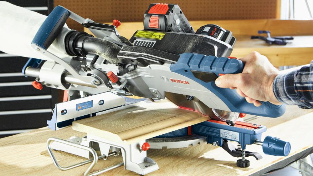 Bosch 18V 8-1/2 In. Single-Bevel Slide Miter Saw (Bare Tool) - Image 5