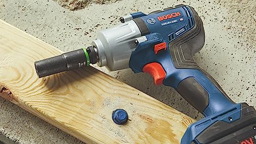 BOSCH 18V Brushless Connected-Ready 1/2 In. Mid-Torque Impact Wrench Kit with Friction Ring and Thru-Hole and (2) CORE18V 4 Ah Batteries - Image 44