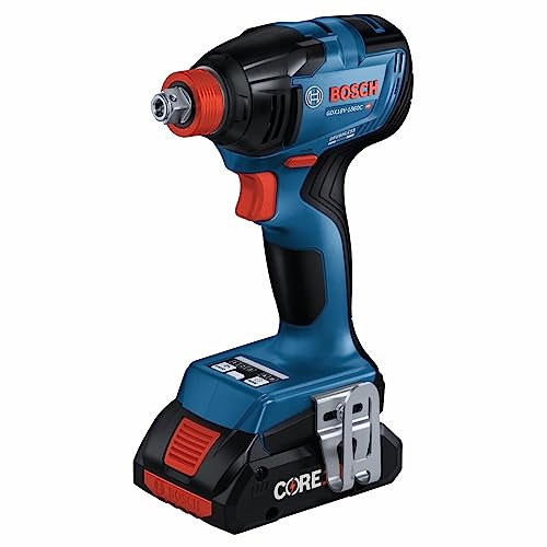 BOSCH GDX18V-1860CN 18V Connected-Ready Two-In-One 1/4 In. and 1/2 In. Bit/Socket Impact Driver/Wrench - Image 5