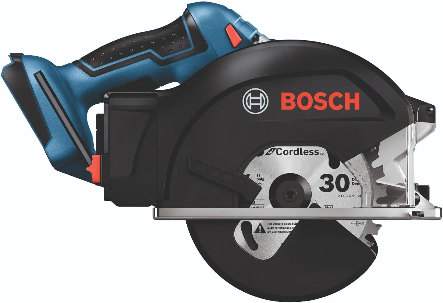 BOSCH GKM18V-20N 18V 5-3/8 Inch Metal-Cutting Circular Saw, LED Light, Hanging Hook (Bare Tool) - Image 4