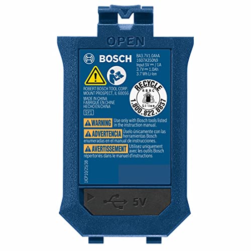 BOSCH 3.7V Lithium-Ion 1.0 Ah Battery