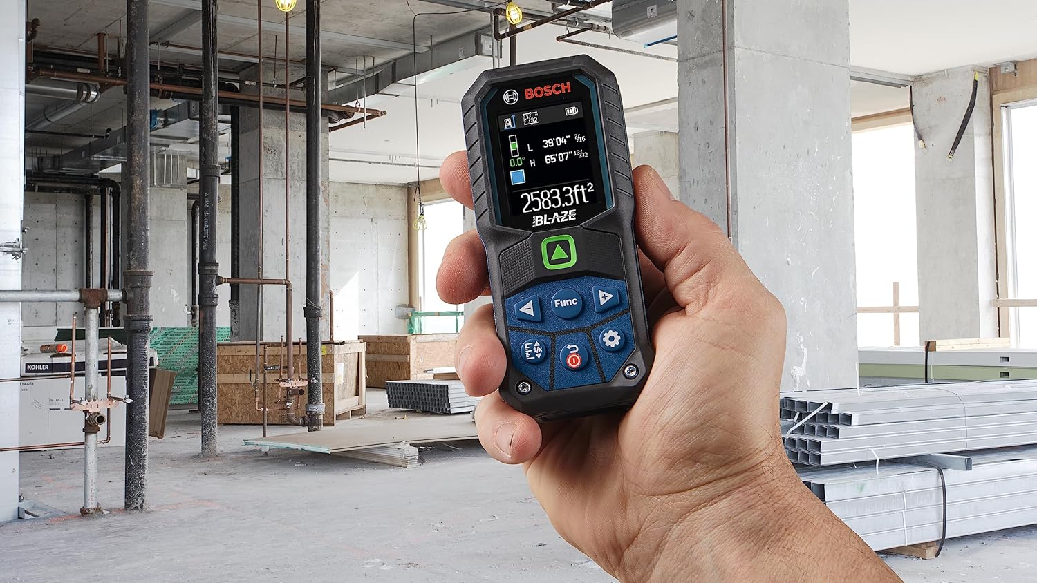 Bosch Green-Beam 165 Ft. Laser Measure - Image 5