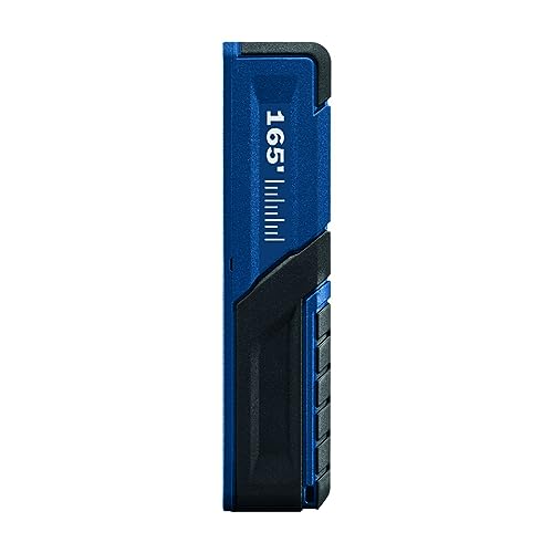 BOSCH GLM165-40 Blaze 165 Ft Laser Distance Measure, Includes 2 AAA Batteries, Hand Strap, Target Cards, & Pouch - Image 5