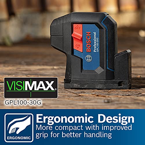 BOSCH 125ft Green 3-Point Self-Leveling Laser with VisiMax Technology - Image 10