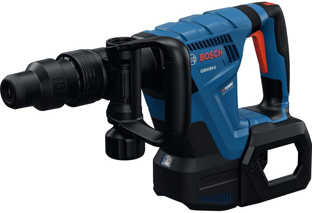 BOSCH GSH18V-5L SDS-max Demolition Hammer - Powerful, Lightweight, and Versatile for Chiseling Applications with Vibration Control - Image 2