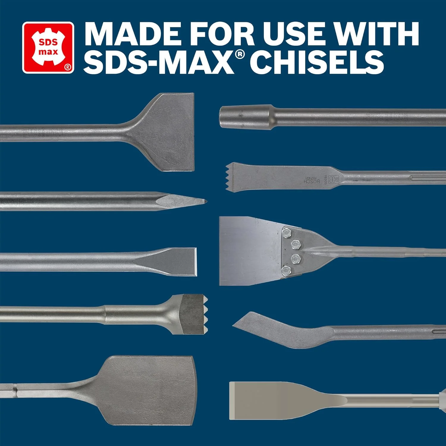 BOSCH GSH18V-5L212 PROFACTOR 18V SDS-max Demolition Hammer with L-Boxx-2 and (2) 12 Ah PROFACTOR Batteries - Image 6