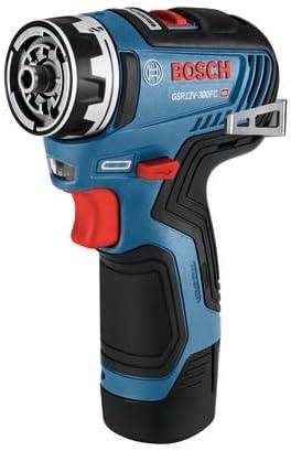 BOSCH GSR12V-300FCB22 12V Max EC Brushless Flexiclick 5-In-1 Drill/Driver System with (2) 2 Ah Batteries Starter-Kit - Image 6