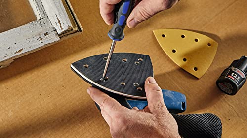 BOSCH GSS12V-40N 12V Max Brushless Orbital Finishing Sander With Dust Bag, 1/4 and 1/3 Sheet (Bare Tool) - Image 20