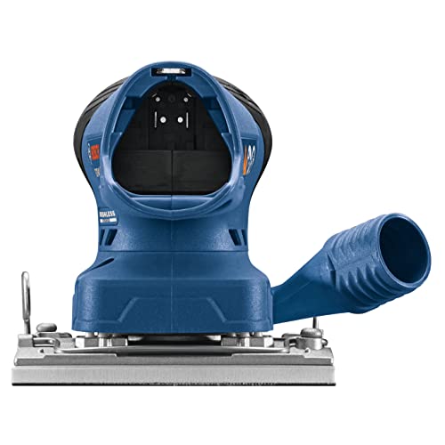 BOSCH GSS12V-40N 12V Max Brushless Orbital Finishing Sander With Dust Bag, 1/4 and 1/3 Sheet (Bare Tool) - Image 5