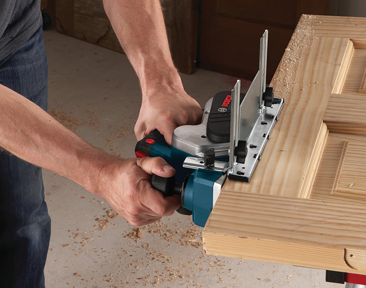 Bosch PL1632 6.5 Amp Hand Planer, 3-1/4" - Image 4