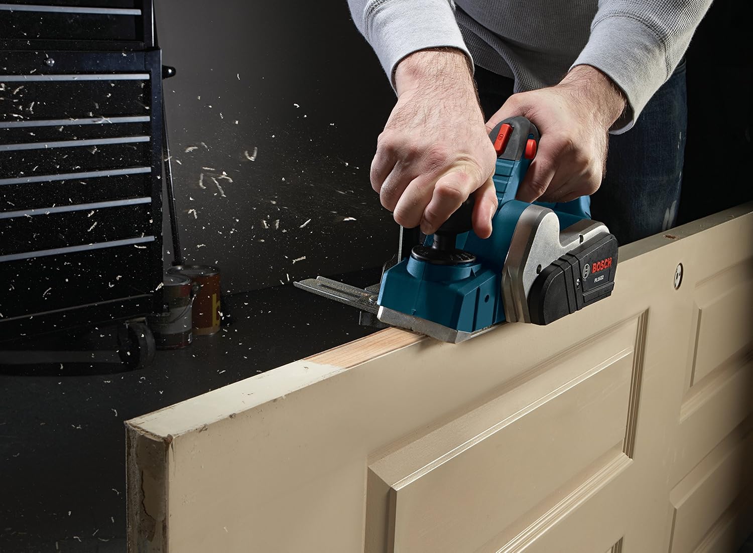 Bosch PL1632 6.5 Amp Hand Planer, 3-1/4" - Image 5