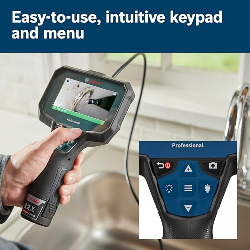 BOSCH 12V Max Connected 11ft Handheld Inspection Camera Kit - Image 11