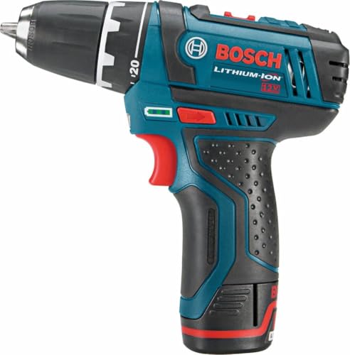 BOSCH PS31-2A 12V Max 3/8 Inch Drill/Driver Kit with (2) 2 Ah Batteries and Charger, Variable Speed - Image 3