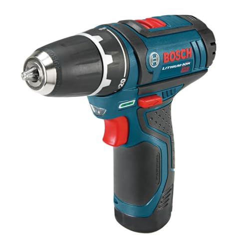 BOSCH PS31-2A 12V Max 3/8 Inch Drill/Driver Kit with (2) 2 Ah Batteries and Charger, Variable Speed - Image 5