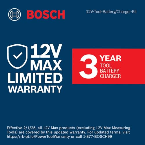 BOSCH PS31-2A 12V Max 3/8 Inch Drill/Driver Kit with (2) 2 Ah Batteries and Charger, Variable Speed - Image 8