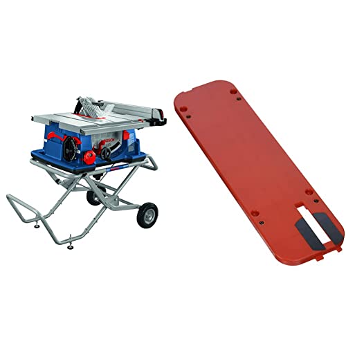 Bosch Worksite Table Saw with Gravity-Rise Wheeled Stand