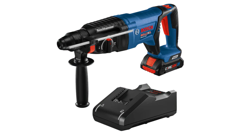 Bosch 18V EC SDS-Plus Bulldog 1in Rotary Hammer Kit