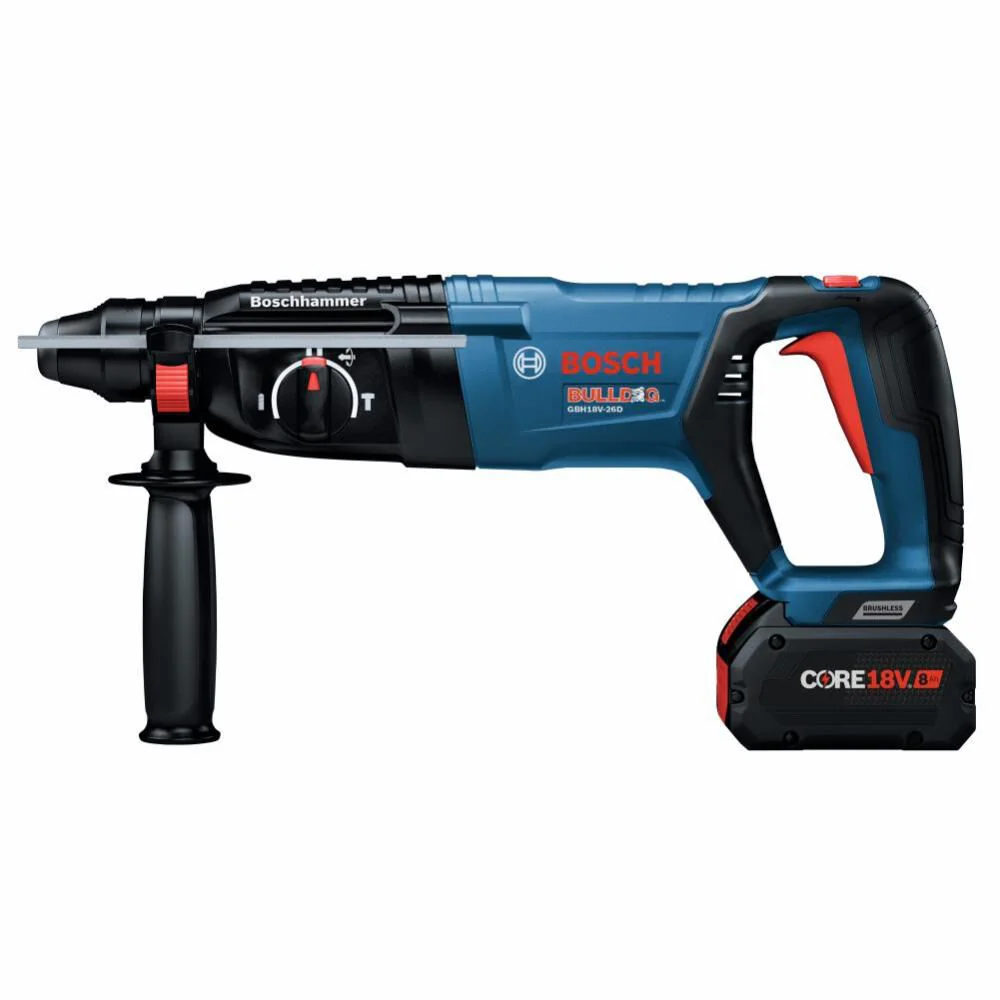 Bosch 18V EC SDS-Plus Bulldog 1in Rotary Hammer Kit - Image 2