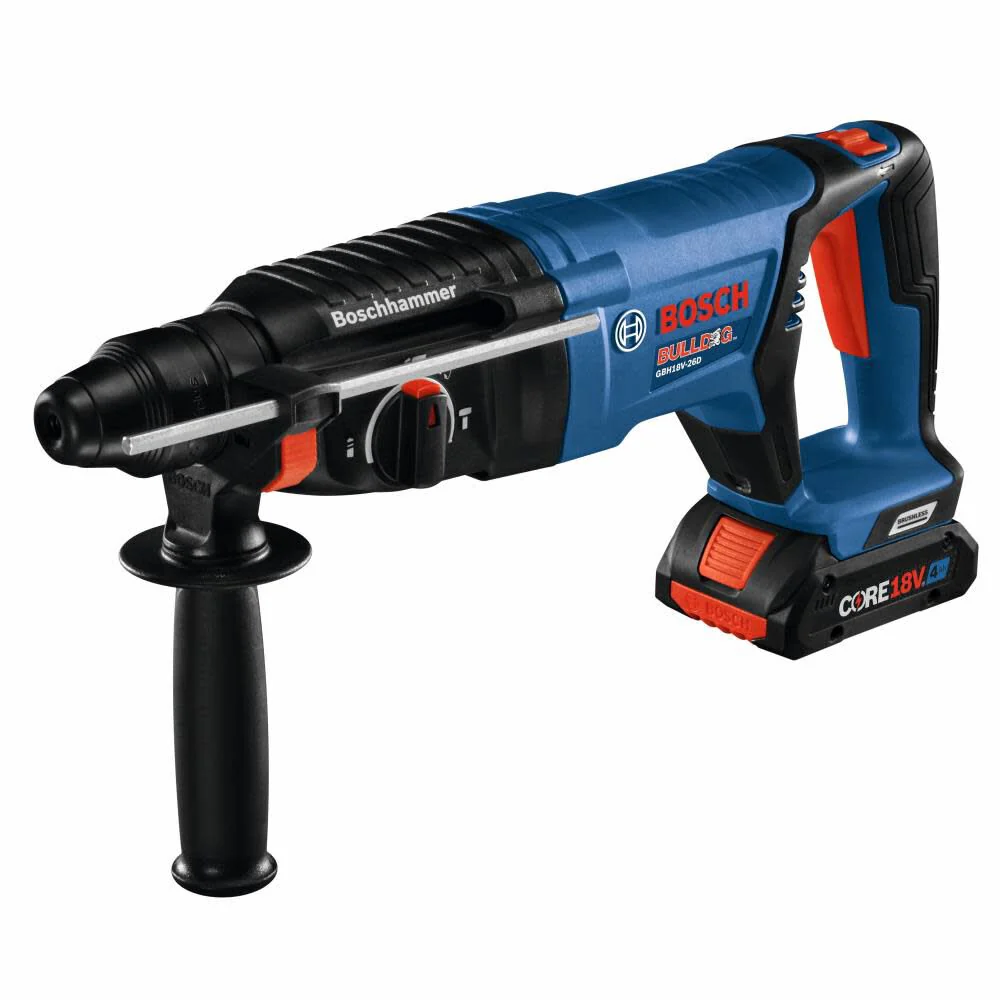 Bosch 18V EC SDS-Plus Bulldog 1in Rotary Hammer Kit - Image 3