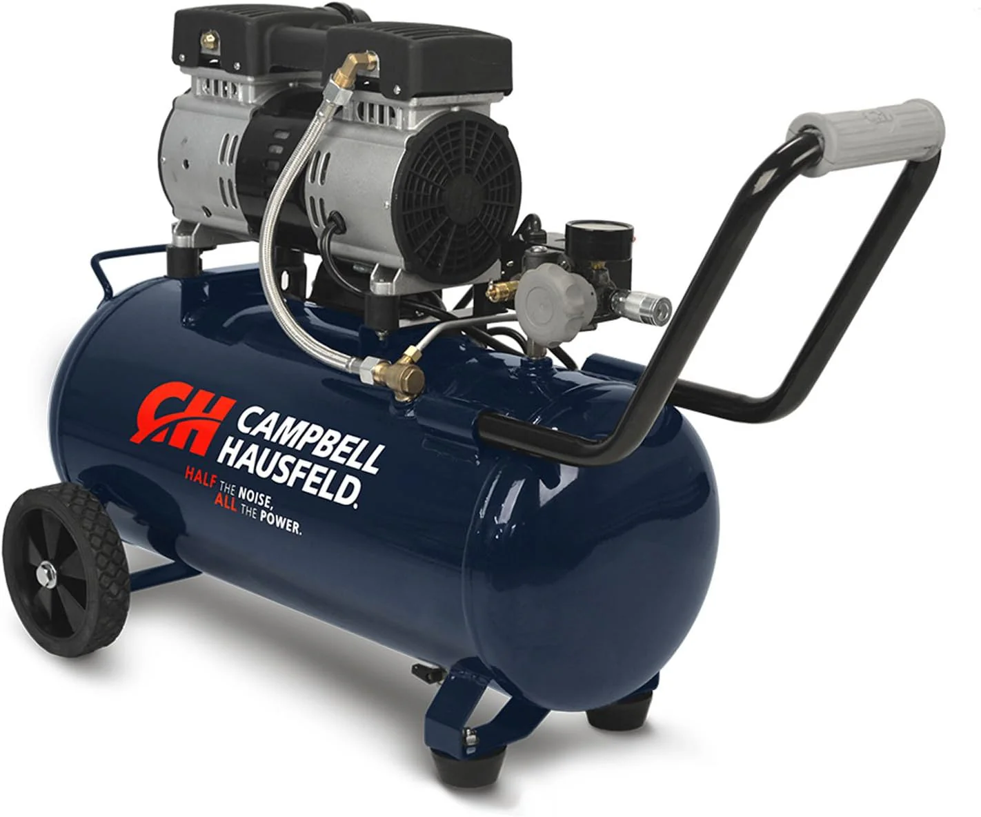 Campbell Hausfeld 65dB Quiet 1-HP 8-Gallon Portable Air Compressor - DC080500 - Image 2