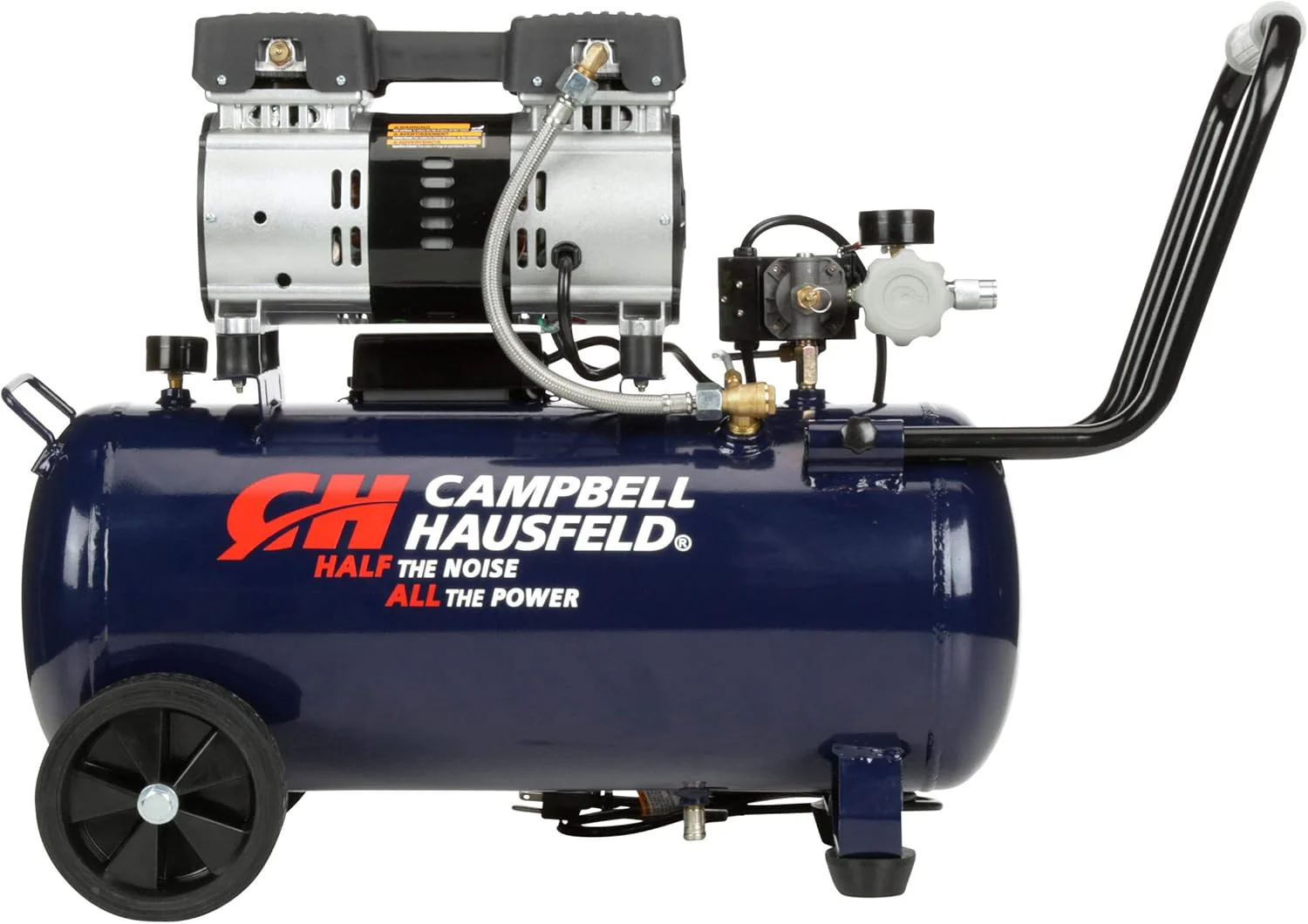 Campbell Hausfeld 65dB Quiet 1-HP 8-Gallon Portable Air Compressor - DC080500 - Image 5
