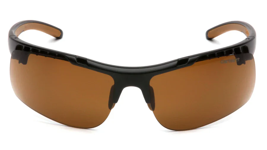 Pyramex Carhartt Rockwood Safety Glasses, Sandstone Bronze Anti-Fog, Retail Packaging - Image 2
