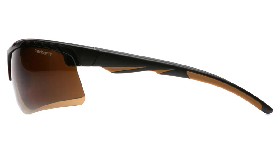 Pyramex Carhartt Rockwood Safety Glasses, Sandstone Bronze Anti-Fog, Retail Packaging - Image 3