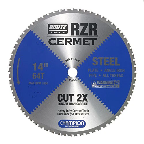 Champion Cutting Tool Cermet Tipped Circular Saw Blade 14in (Steel Cutting) - Image 2