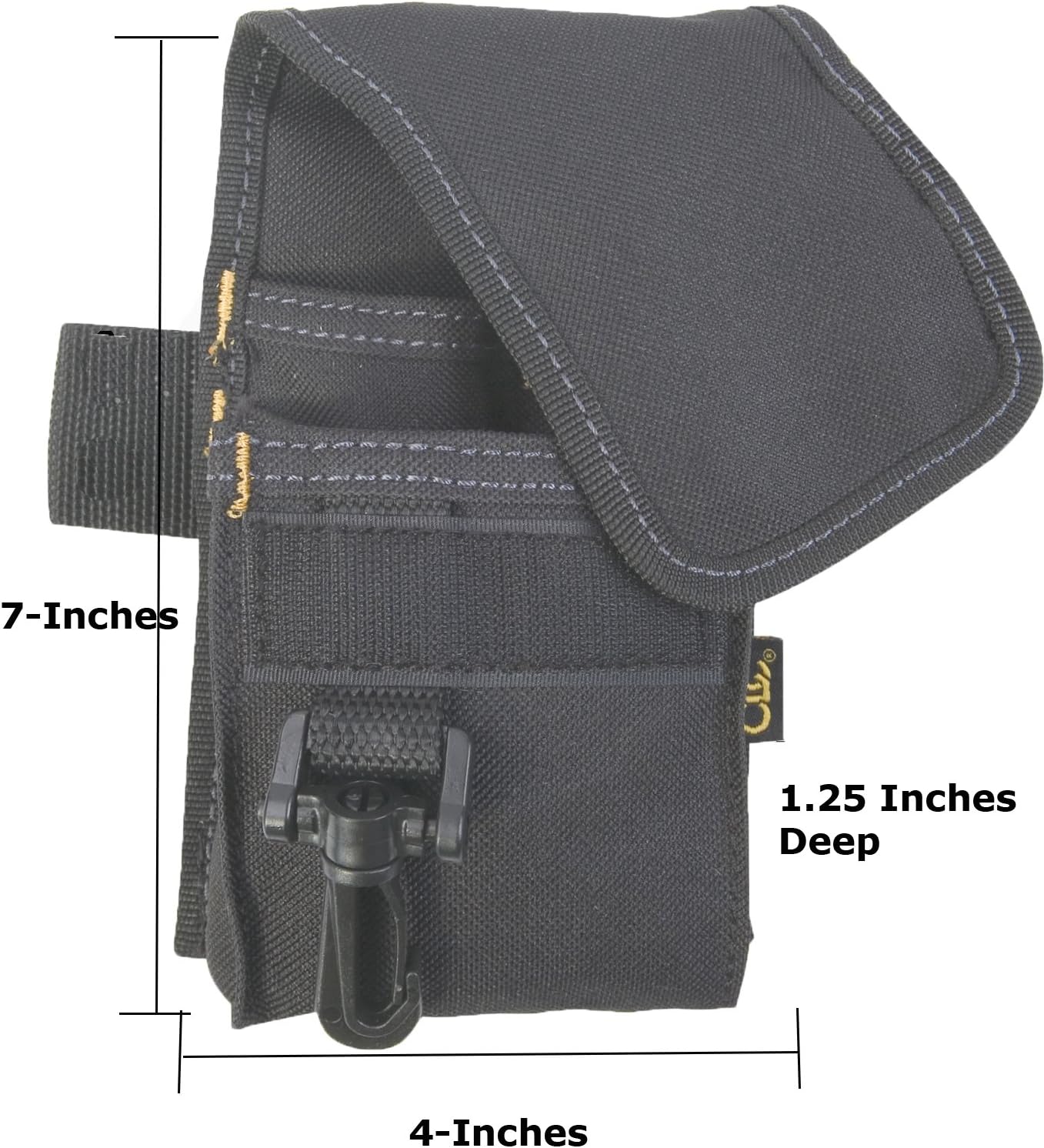 Custom Leathercraft 1104 Construction Multi-Purpose Poly Tool Holder, Cell Phone Holder - Image 6