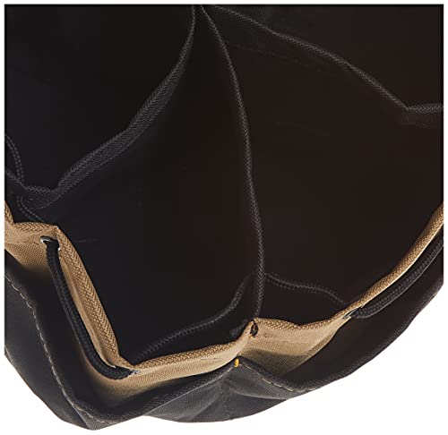 CLC Custom LeatherCraft 1148 Drawstring Bucket Bag, 18 Pocket , Black - Image 4