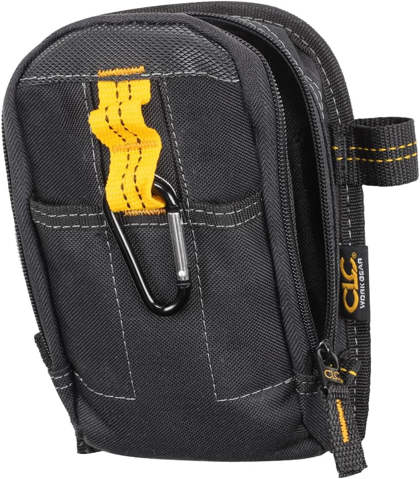 CLC Custom Leathercraft 1504 Multi-Purpose Carry-All Tool Pouch, 9-Pocket,Black,Small - Image 3