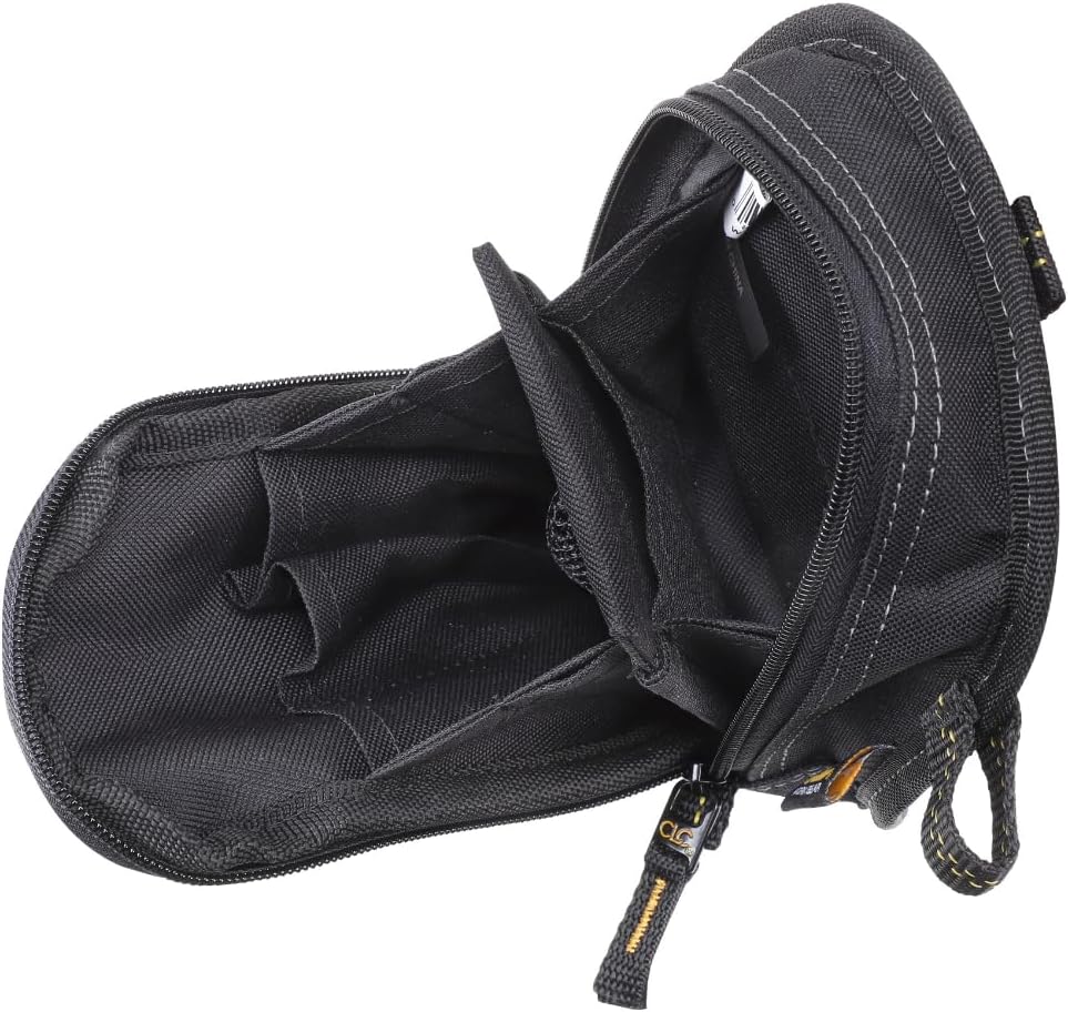 CLC Custom Leathercraft 1504 Multi-Purpose Carry-All Tool Pouch, 9-Pocket,Black,Small - Image 4