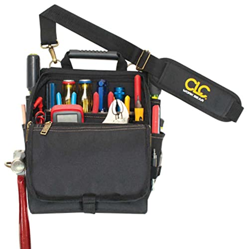 CLC Custom Leathercraft 1509 Zippered Professional Electricians Tool Pouch, 21 Pocket , Black - Image 6