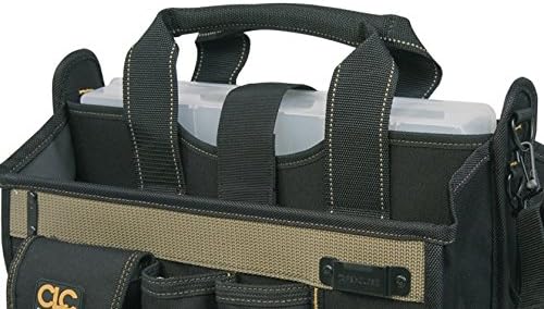 CLC Custom LeatherCraft 1529 16 In. Center Tray Tool Bag, 16 Pocket - Image 7