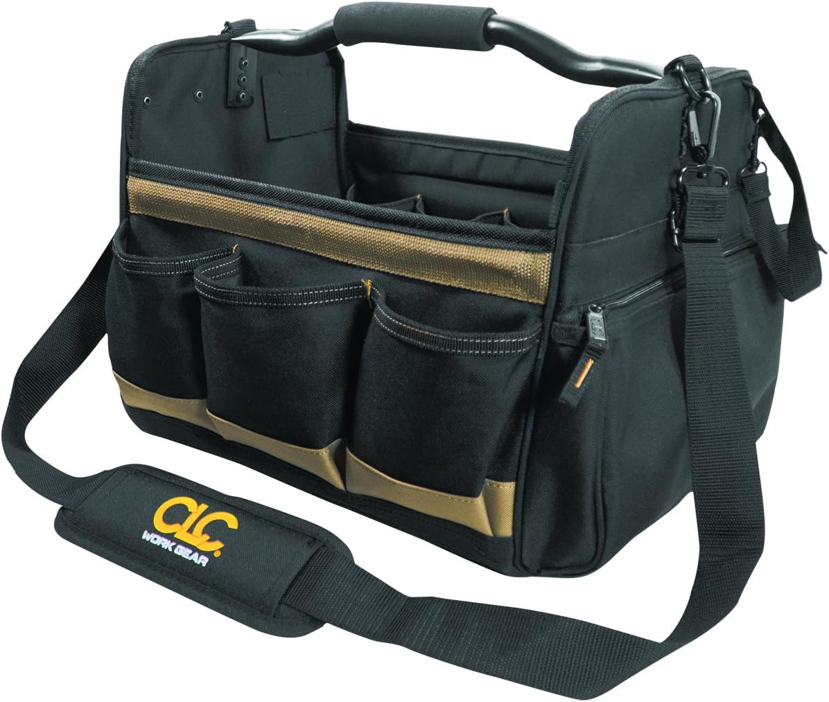 CLC Custom Leathercraft 1578 Open Top Soft Sided Tool Box, 14 in., 31 Pocket - Image 4